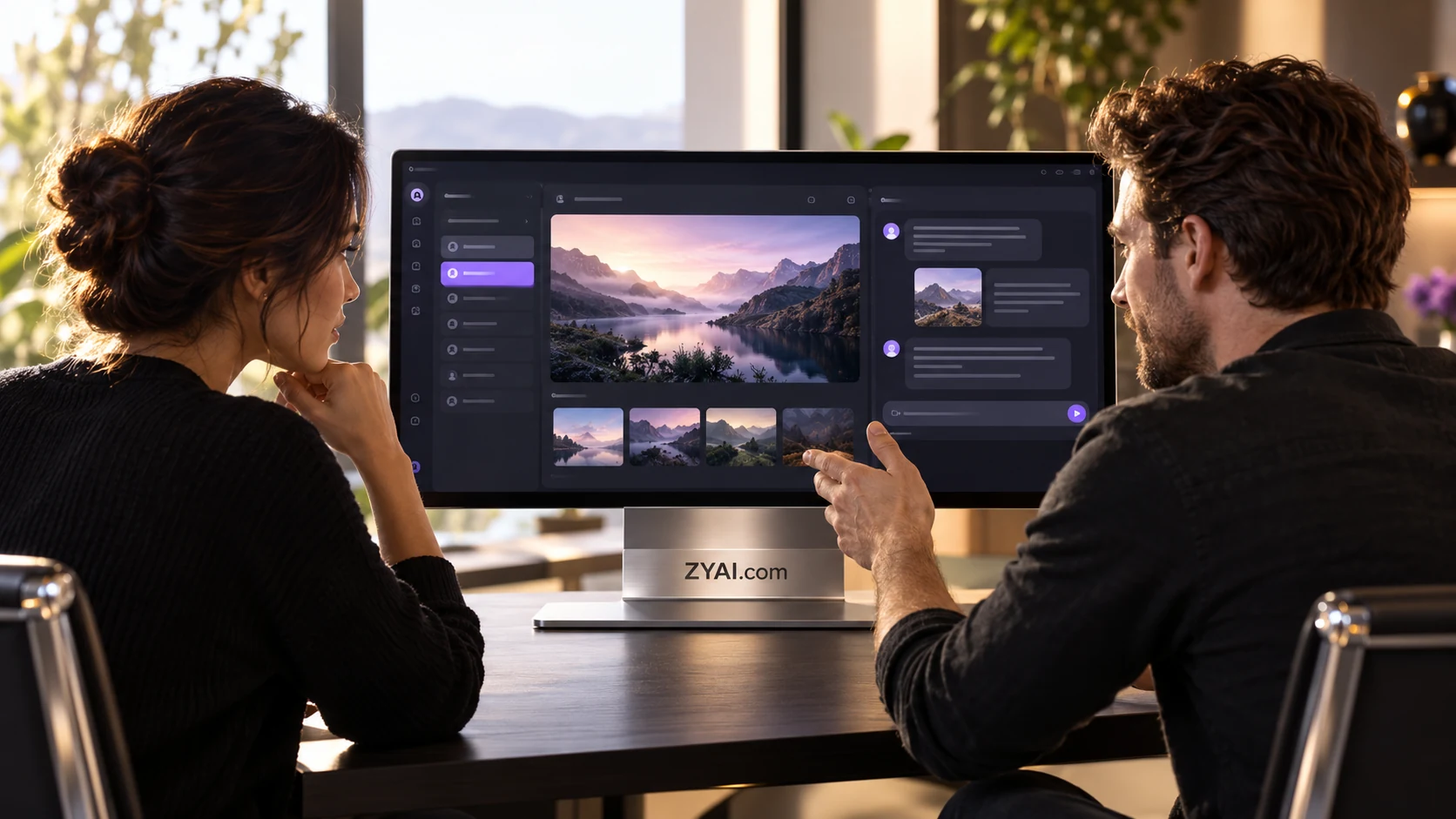 AI software team working through a product decision